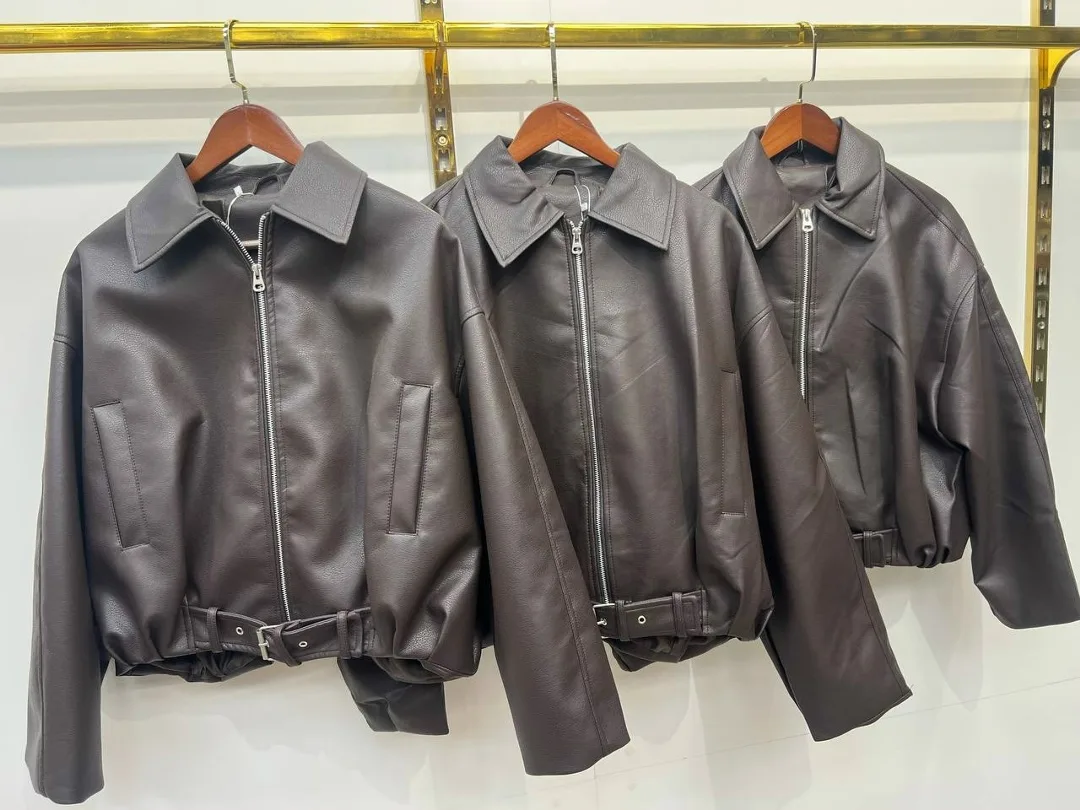 Сапоги Premium Drop: Шоколадная косуха Oversize, кожа Коричневый — фото 6