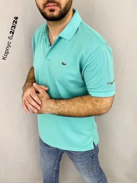 Футболка поло Lacoste — фото 20