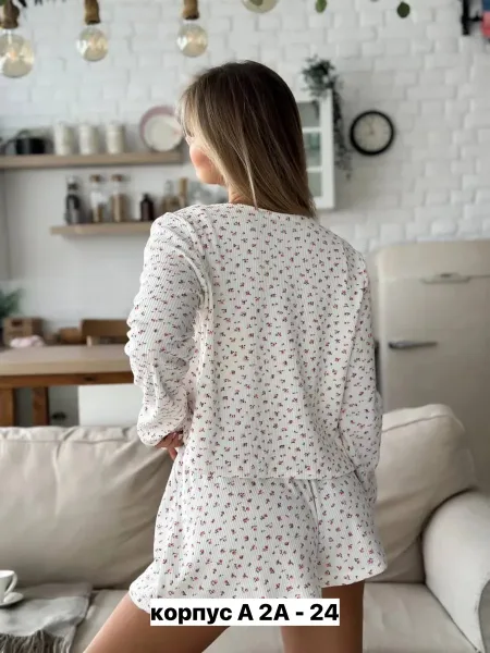 Пижама рубчик — фото 18