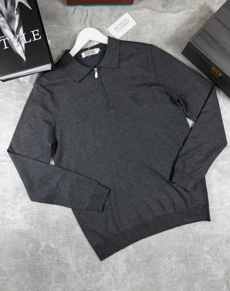 Свитер мужской Brunello Cucinelli из хлопка — фото 6