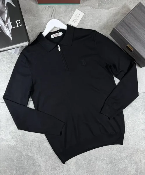Свитер мужской Brunello Cucinelli из хлопка — фото 11