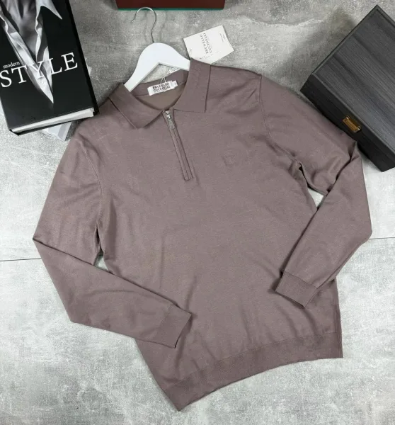 Свитер мужской Brunello Cucinelli из хлопка — фото 12