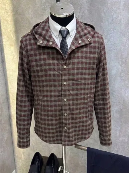 Рубашка Brunello Cucinelli из хлопка высшего сорта с идеальной посадкой — фото 1