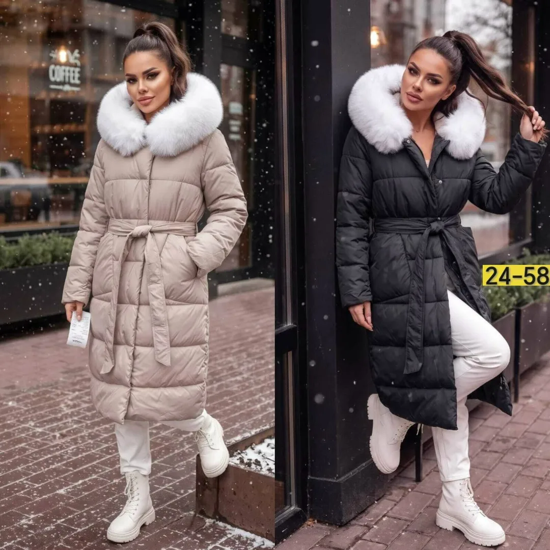 Зимняя куртка двухсторонняя съемный мех — фото 3