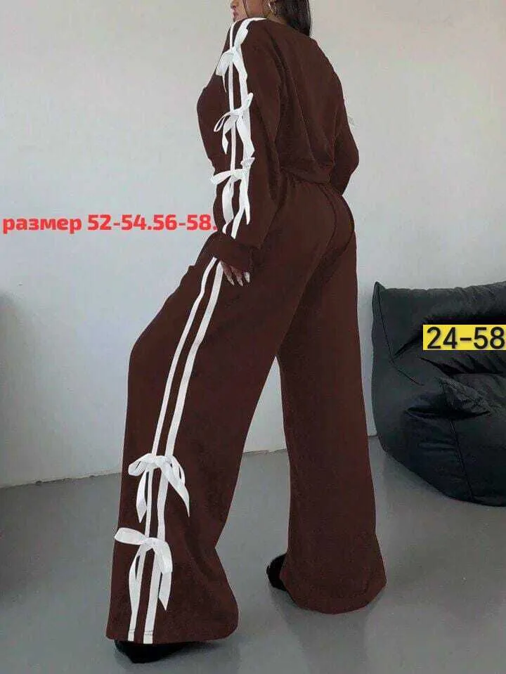 Костюм двойка из ткани двухнитка — фото 2