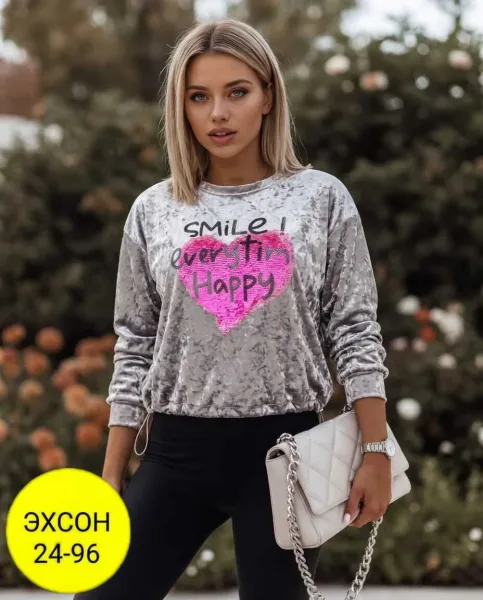 Долгожданный кофта фабричный качестворазмер 46 48 50 52 54 56 овткань мраморная велюр тёплый — фото 3