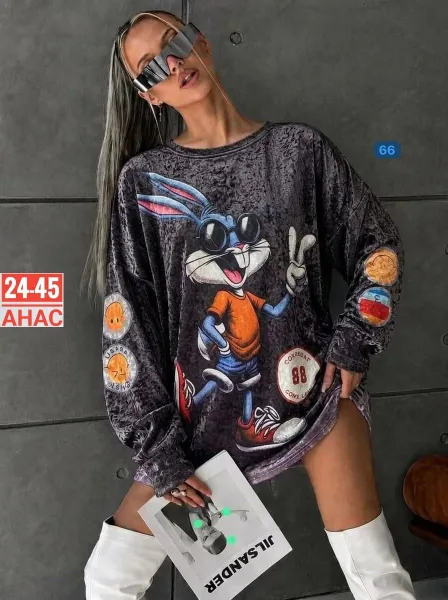 Кофта из тёплого велюра — фото 6