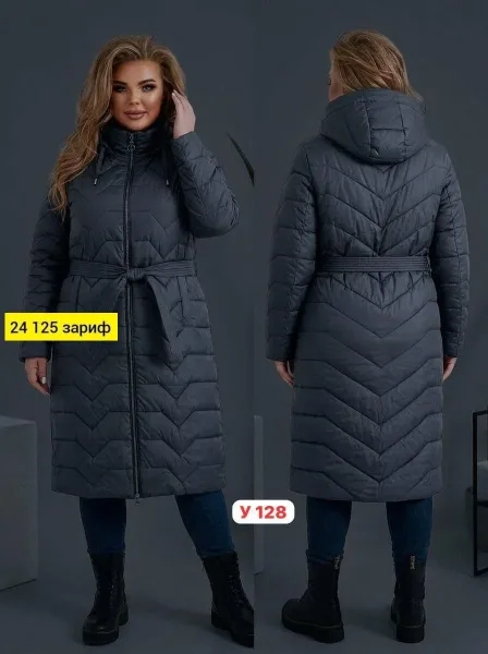 Куртка осень из ткани с наполнителем из полоэстера — фото 3