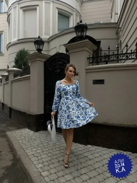 Платье штапель — фото 9