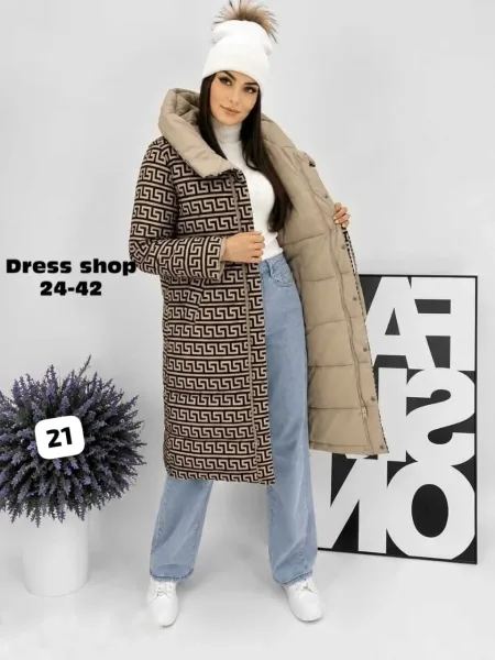 Двухсторонняя зимняя куртка — фото 9