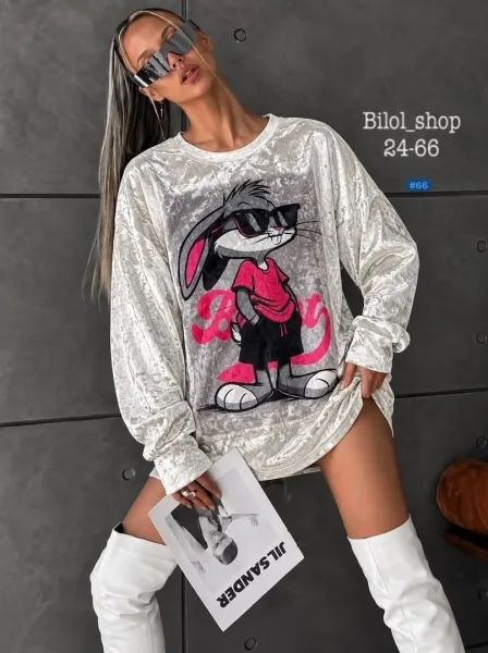 Тёплая кофта из качественного велюра — фото 4