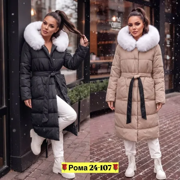 Зимняя куртка двухсторонняя съемный мех — фото 4