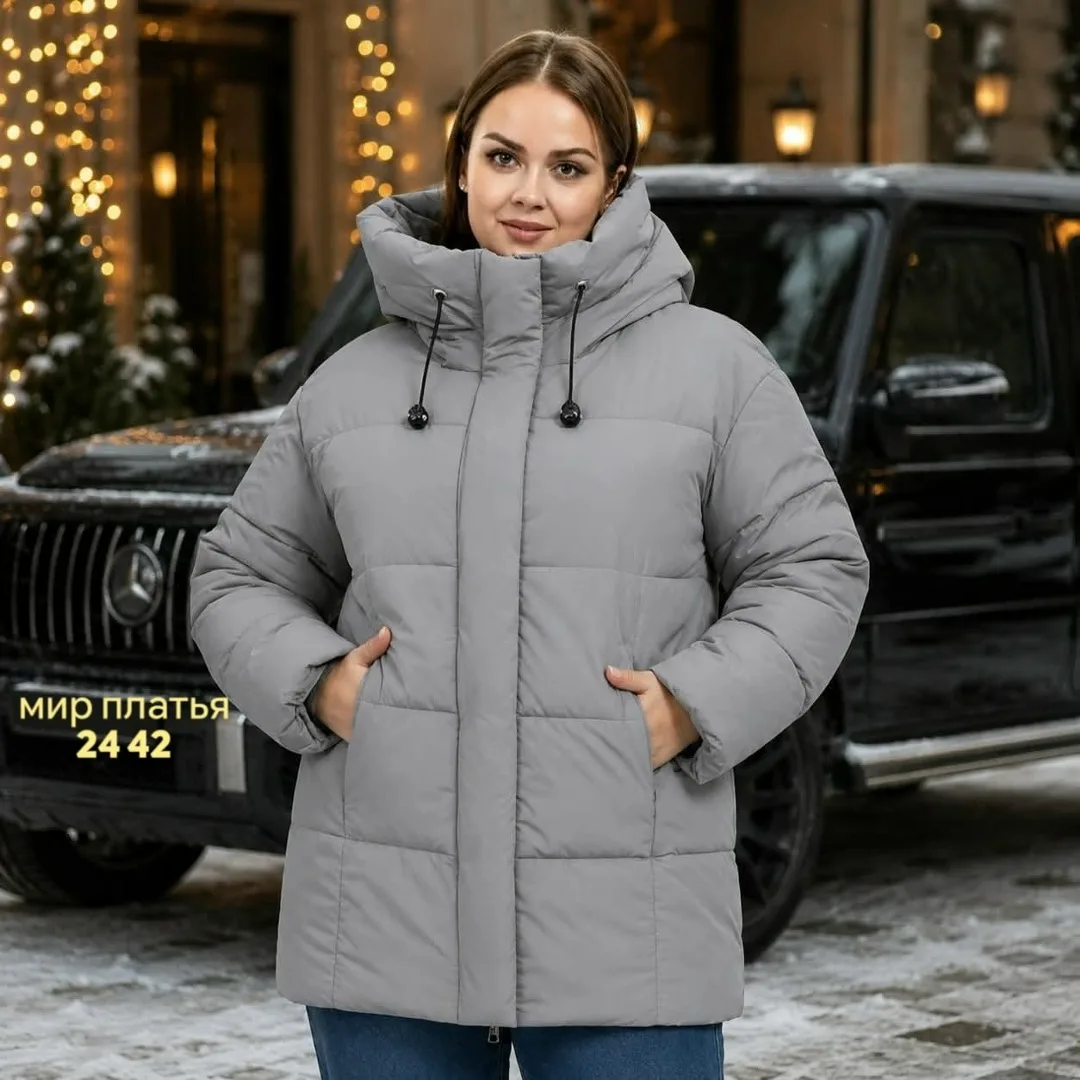 Модная куртка из ткани — фото 6