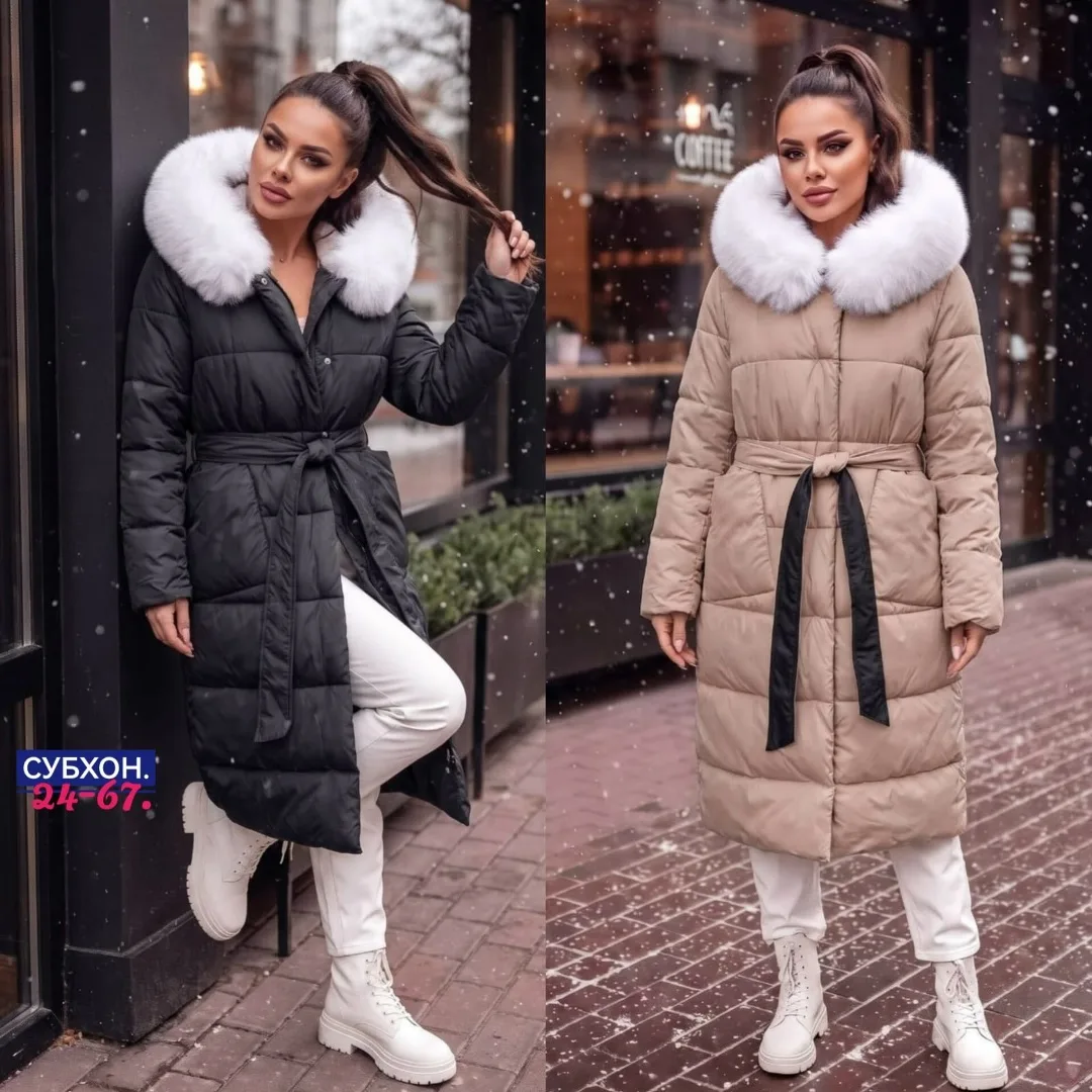 Зимняя куртка двухсторонняя съемный мех — фото 1