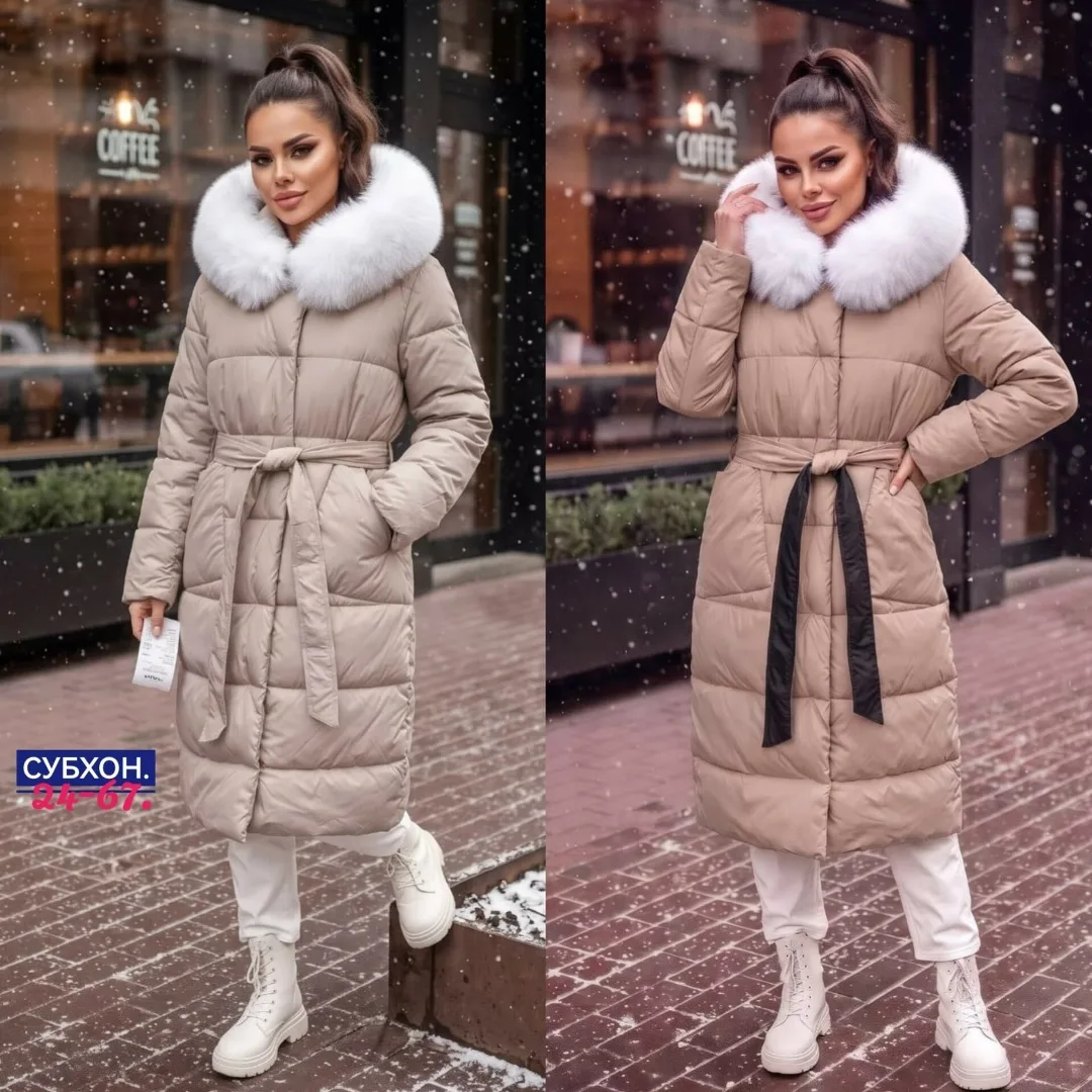 Зимняя куртка двухсторонняя съемный мех — фото 2