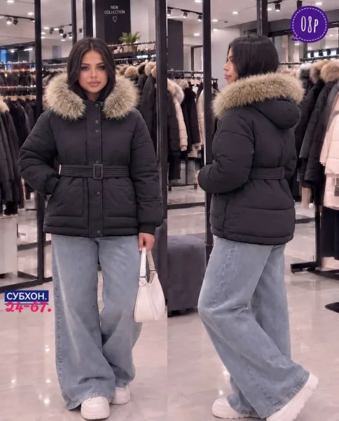 Теплая куртка зима — фото 5