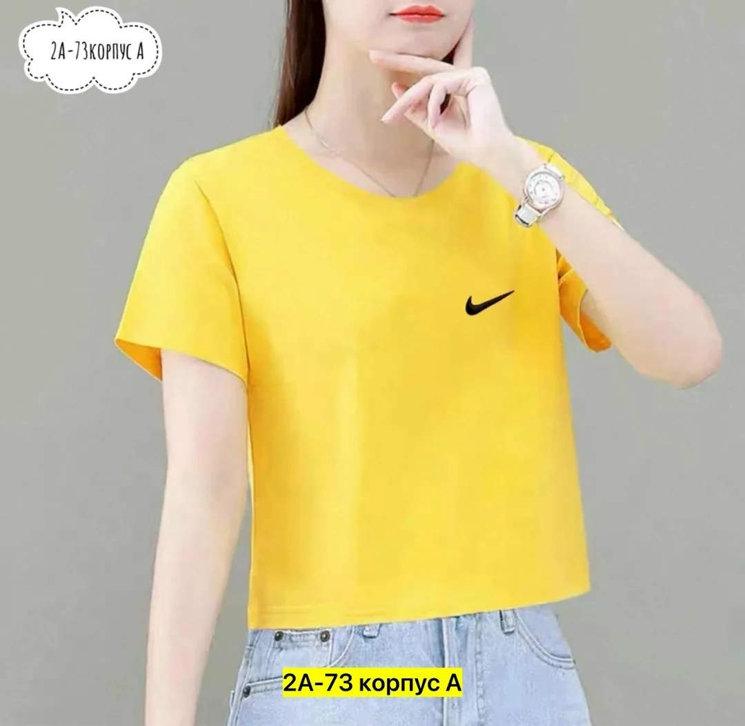 Женская футболка из 100 хлопка — фото 8