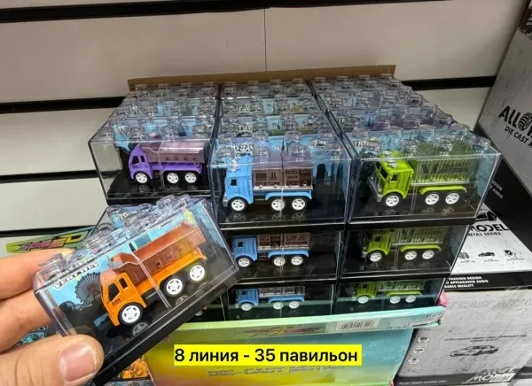 Набор металлических машинок в кейсе, подходит для мужчин и женщин — фото 2