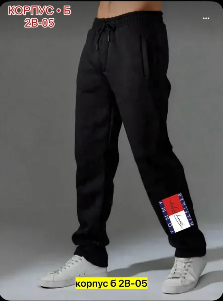 Брюки для мужчин из двухнитки — фото 9
