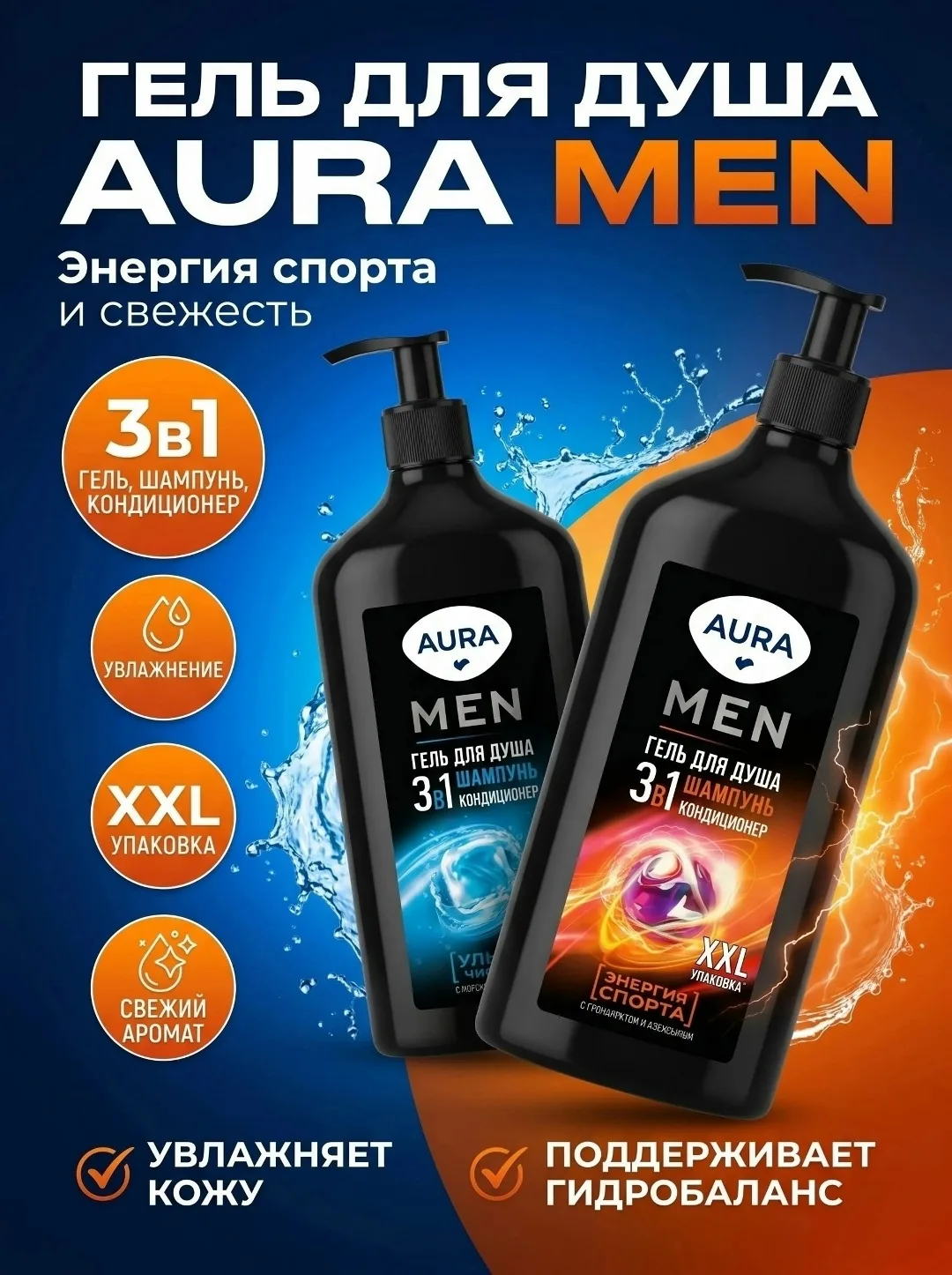 Aura Гель для душа AURA — фото 2