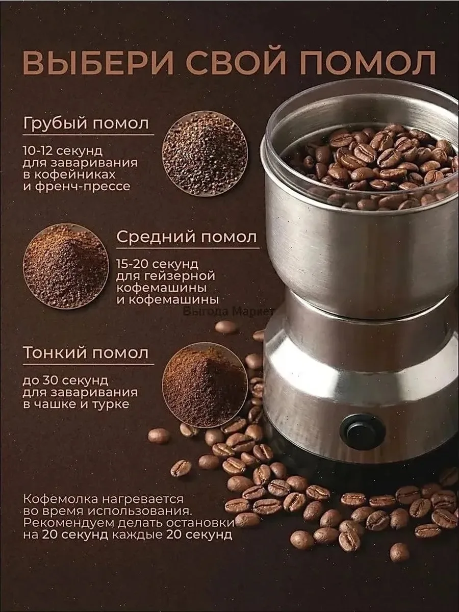 Посуда Электрическая кофемолка — фото 1