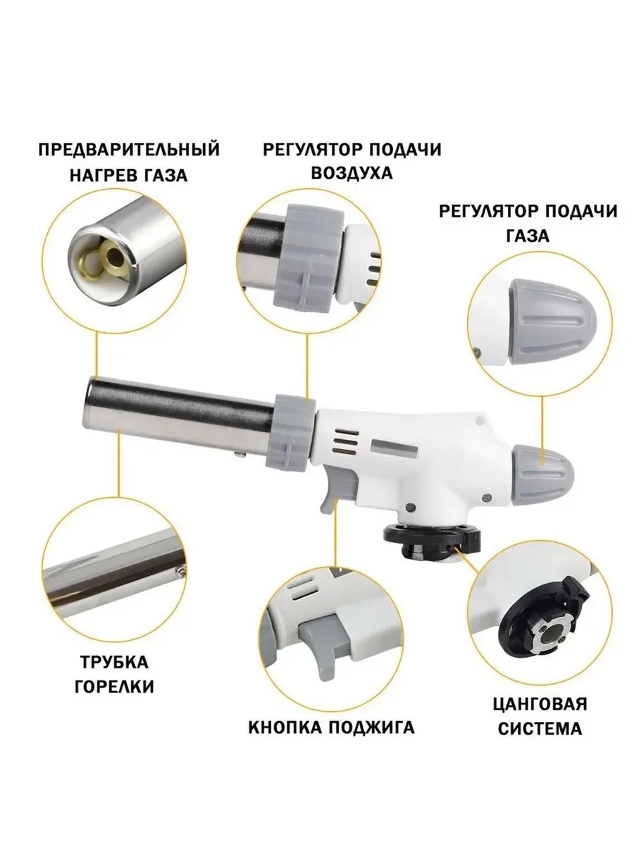 8. Значение сгорания 50 -/ч. баллон с газом может использоваться от часов до 2 часов непрерывно, для замены нового балло — фото 4