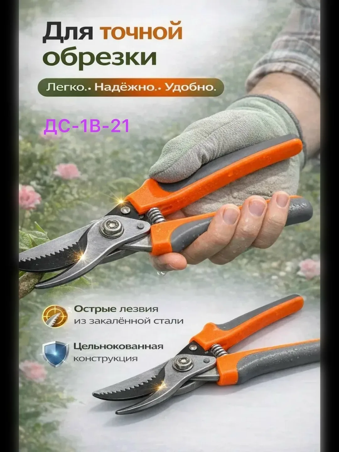 Секатор дачный — фото 3
