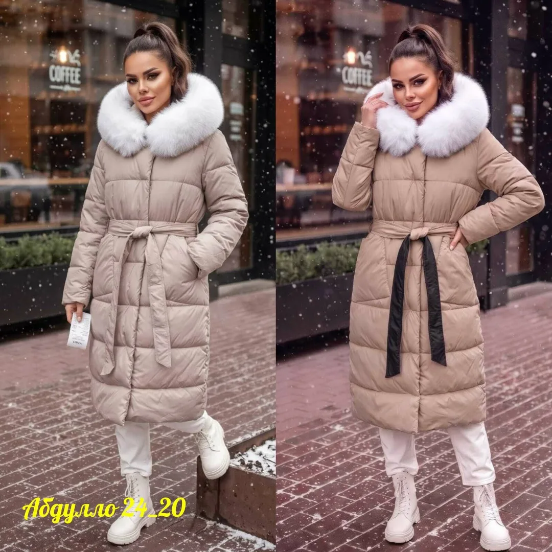 Зимняя куртка двухсторонняя съемный мех — фото 1