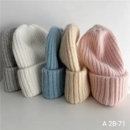 Шапка женские из ангора — фото 9