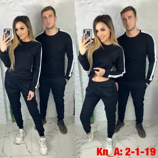 Спортивный костюм из двухниточного хлопка — фото 2