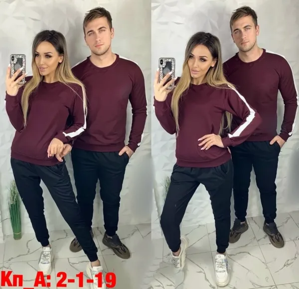 Спортивный костюм из двухниточного хлопка — фото 4