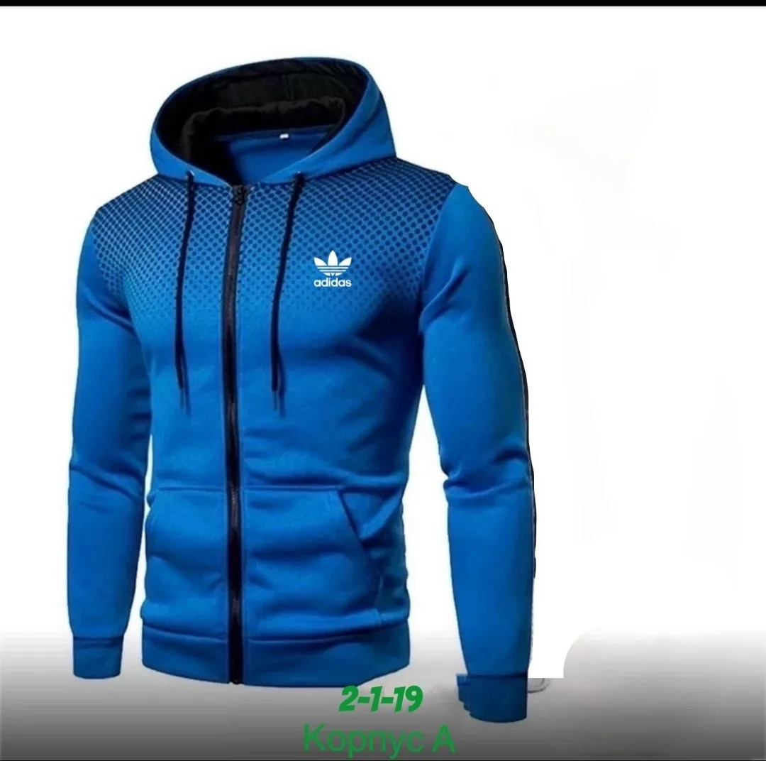 Спортивная футболка из качественного хлопка двухнитка — фото 1
