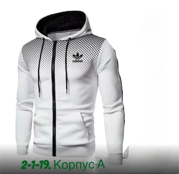 Спортивная футболка из качественного хлопка двухнитка — фото 8