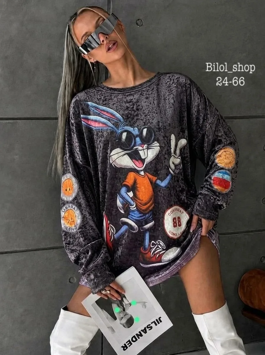 Тёплая кофта из качественного велюра — фото 1