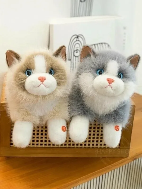 Игрушка-механическая кошка с звуком мяуканья — фото 2