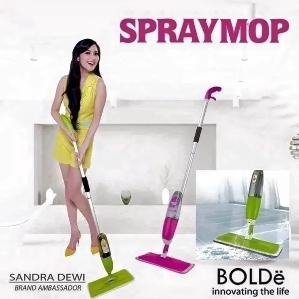 Швабра Spray Mop с встроенным распылителем — фото 10