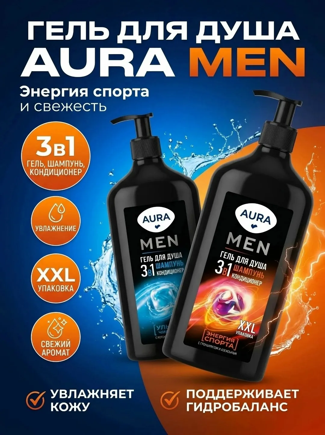 Aura Гель для душа AURA
