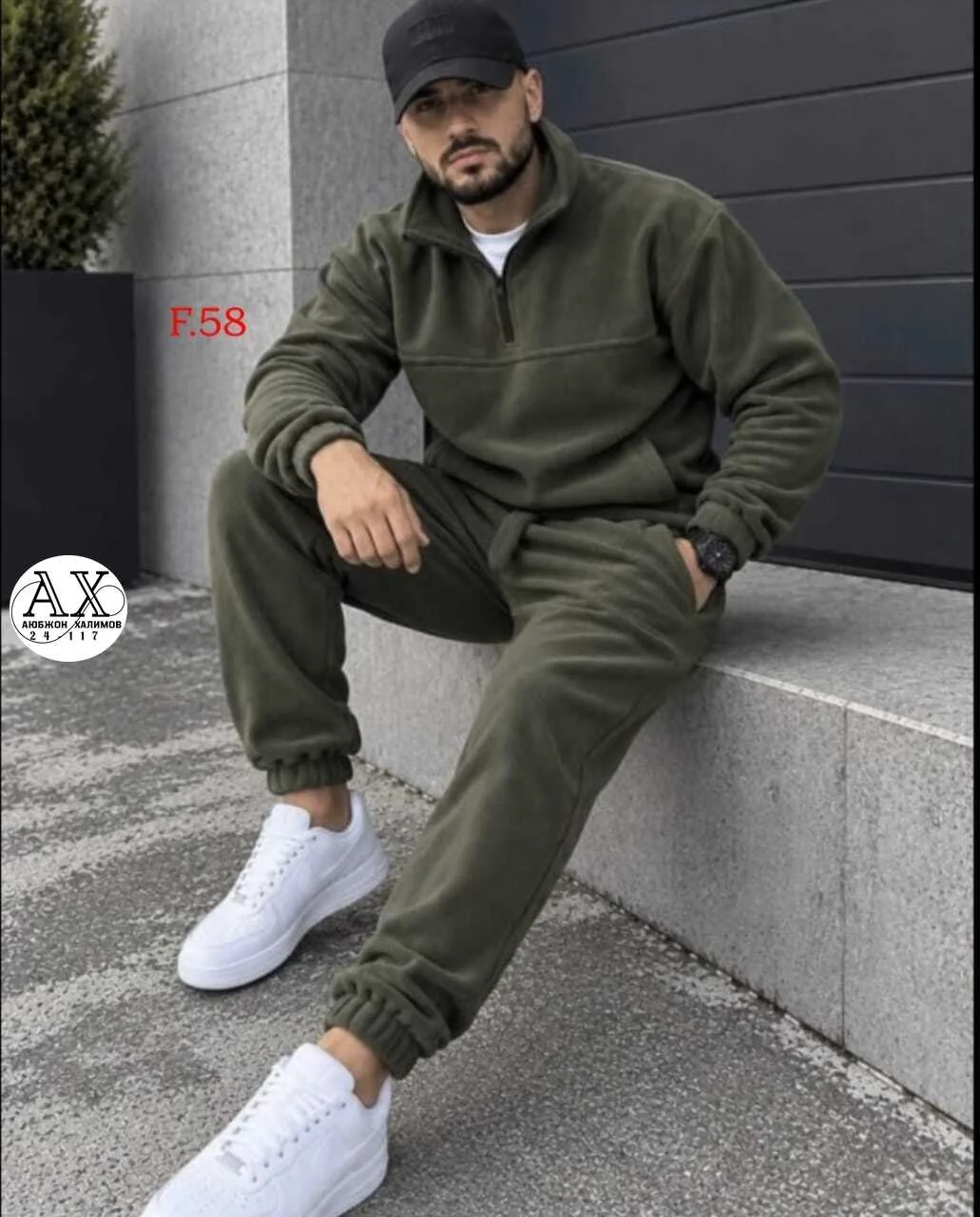 CollectionСпортивный костюм двойка мужскойВ наличии 50 52 54 56 58 60Ткань двухсторонний флис — фото 2