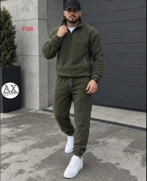 CollectionСпортивный костюм двойка мужскойВ наличии 50 52 54 56 58 60Ткань двухсторонний флис — фото 1