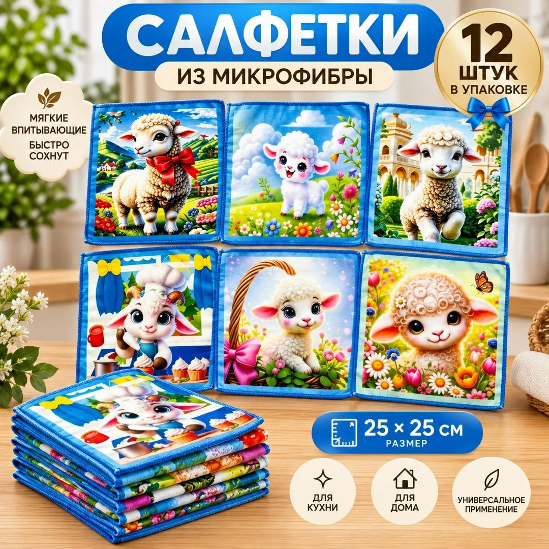 Салфетки из микрофибры — фото 1