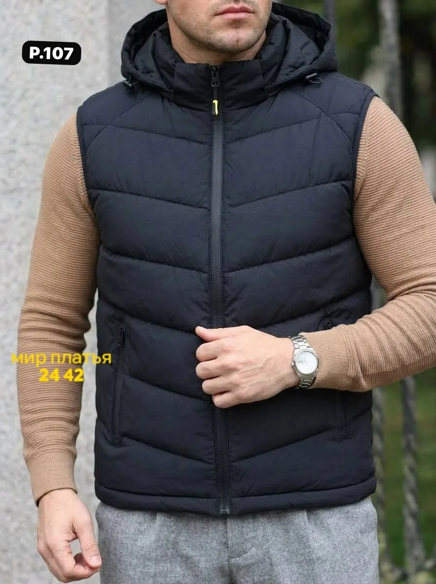 Мужской жилет — фото 1