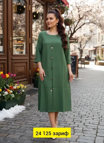 Платье трикотажное — фото 3
