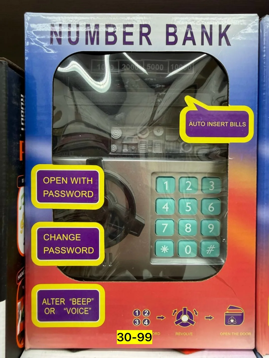 Пластиковая игрушка с функцией музыкального сейфа — фото 2