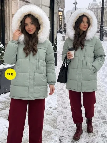 Двухсторонняя зимняя куртка — фото 6