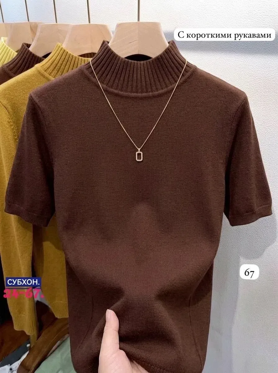 Свитер из натурального кашемира — фото 7