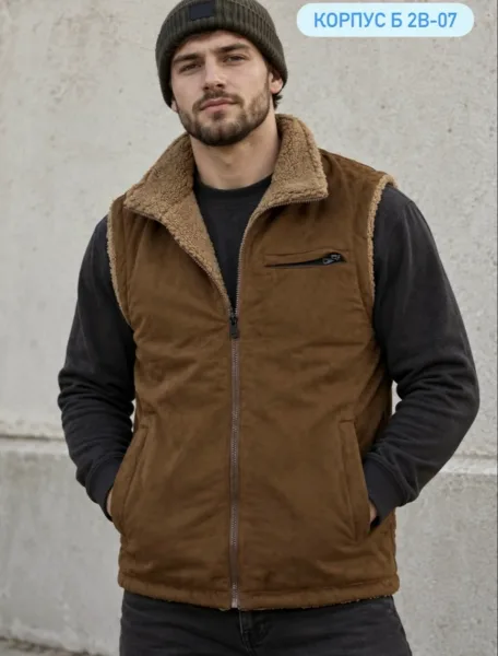 Жилет для мужчин, спандекс — фото 11