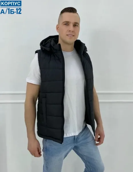 Мужской жилет из синтепона — фото 2