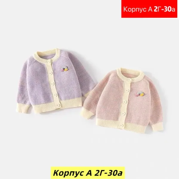 Свитер из флиса и хлопка — фото 8