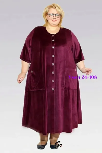 Бомбические халате из ткань велюр получили снова.В трёх крутых расцветках — фото 1