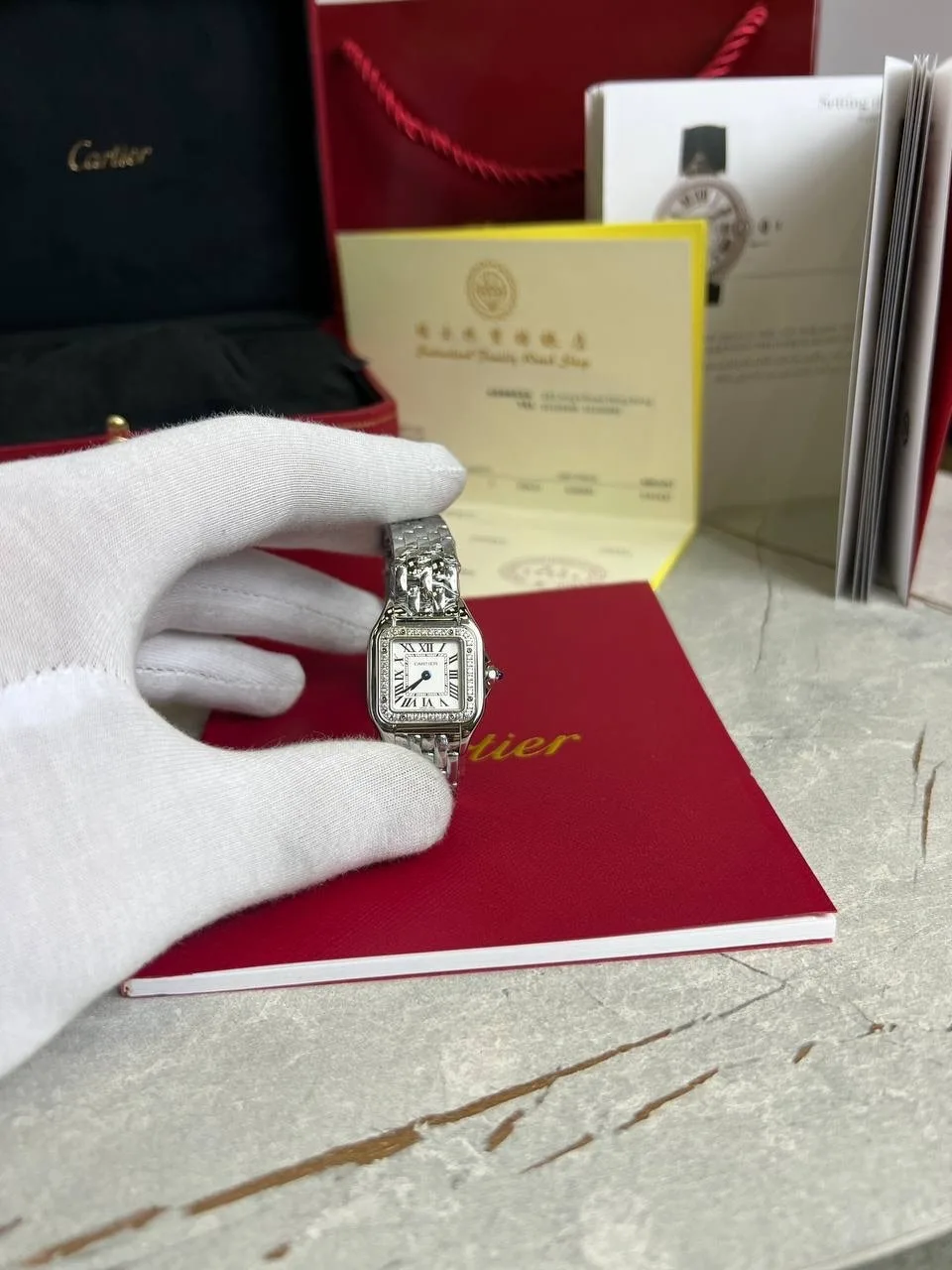 Женские часы Cartier Panthère — фото 6